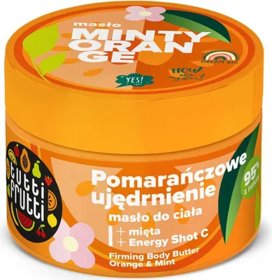 Productafbeelding van Verkwikkende bodybutter sinaasappel & munt + Energieboost C 200 ml