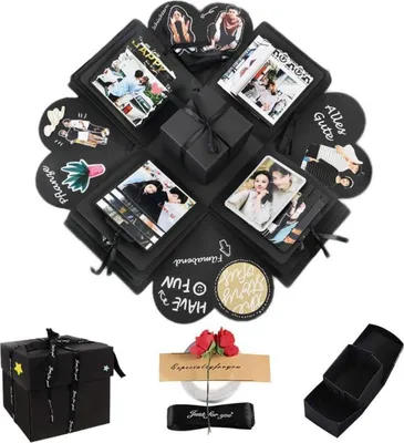 Produktbild von Kreative Überraschung Box DIY Fotoalbum Scrapbook Geschenkbox