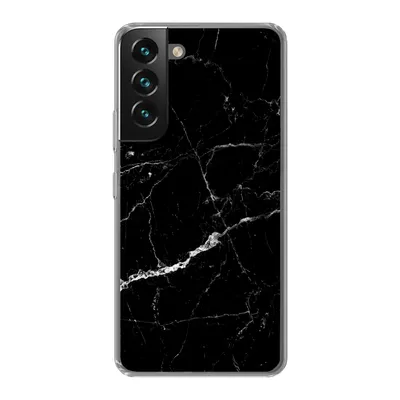 Produktbild von MuchoWow® Handyhülle Schutzhülle Hülle für Samsung Galaxy S22 Plus Marmor - Schwarz - Marmoroptik - Weiß - Luxus - Stein Silikon Softcase Handy Hülle - Schutzabdeckung