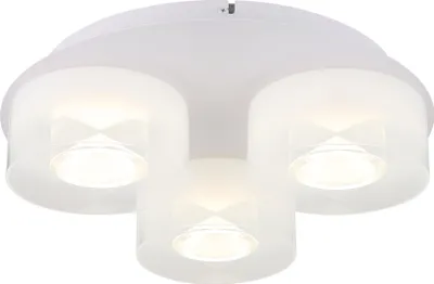 Produktbild von Globo Lighting Deckenleuchte Metall weiß matt, LED