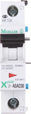 Obrázek produktu pro Napěťová spoušť 110-415V AC/DC ZP-ASA/230 248439