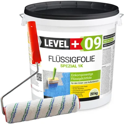 Obrázek produktu pro Sada malířských válečků 25 cm + Pružná tekutá hydroizolační fólie Balkon Koupelna 20 kg LEVEL PLUS 09