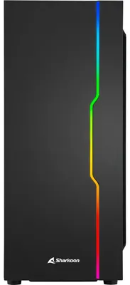 Obrázek produktu pro Sharkoon RGB Slider - MDT - ATX - boční panel s oknem (tvrzené sklo)