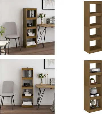 Obrázek produktu pro vidaXL Regál na knihy 40x30x135,5 cm borovicový masiv - Regál na knihy - Regály na knihy - Regály na knihy