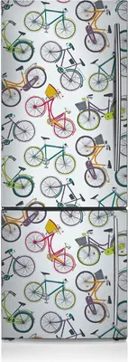 Produktbild von Magnetfolie Aufkleber Kühlschrankmagnete 60x205 cm - Fahrradstadt