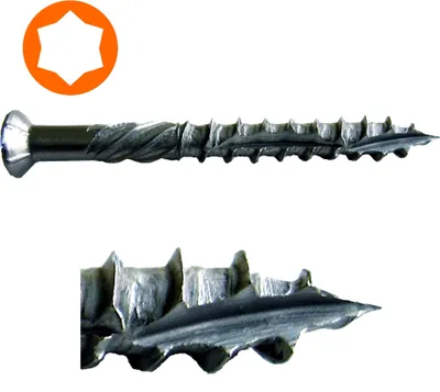 Produktbild von TX-Terrassenschraube C1-Edelstahl 5,0 x 60 mm / Pck a 100 Stück