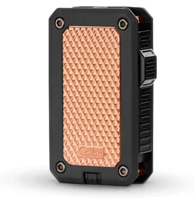 Produktbild von Colibri 1928 Rally LI360T - Single Jet Flamme - windbeständig - extra großer Tank, rosegoldfarben-schwarz