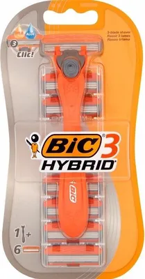 Obrázok produktu pre Bic, Maszynka do golenia Hybrid + 6 wkładów