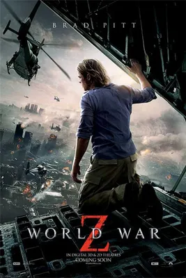 Image de World War Z - Poster - One Sheet + 1 Ü-Poster de taille 61x91,5cm