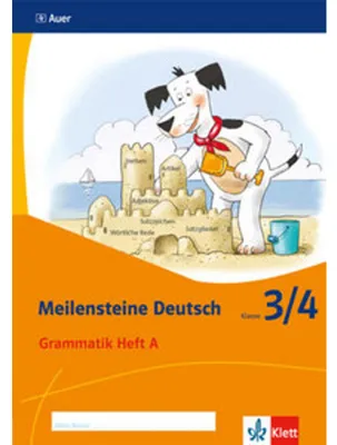 Image de Meilensteine. Deutsch Grammatik Heft A. Klasse 3/4. Ausgabe ab 2017