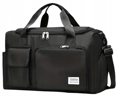 Produktbild von Likado L572 Sporttasche Groß Damen Herren Schwarz Fitnessstudio