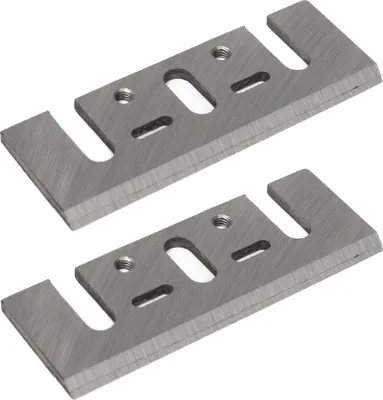 Produktbild von 2x Trade-Shop Hobelmesser / Wendemesser / Ersatzmesser HSS 82x29x3mm kompatibel mit Makita 1001 1100 1125 1125B 1911 1900B 1901 1902 1923B N1923B