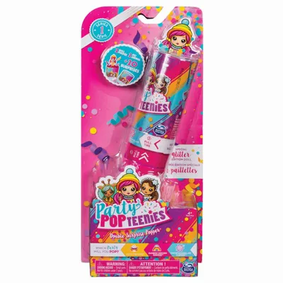 Produktbild von Party Popteenies Double Surprise Poppers, Weiblich, 4 Jahr(e), Mädchen, 450 g, Mehrfarbig