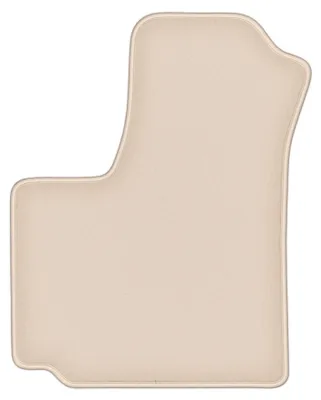 Produktbild von DURBAN Beige Velours-Fahrerfußmatte für FIat Doblo I Kombivan (2000-2009)
