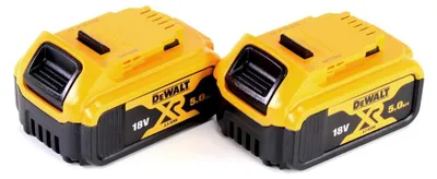 Image de Dewalt DCB184 Batteries 18V 5Ah / 5000mAh XR Li-Ion, 2 pcs.