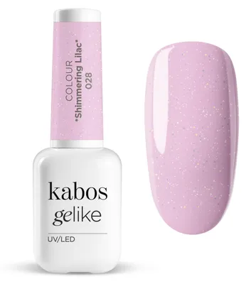 Productafbeelding van Kabos UV/LED Nagellak Hybride lak Gelike 028 Shimmering Lilac 8 ml