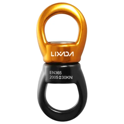 Obrázek produktu pro Lixada Swing Swivel 30kN Safest Swing Spinner Carabiner Swivel Horolezecké lano Swivel pro Web Tree Swing Setting Hammock