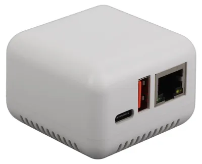 Productafbeelding van USB 2.0 Netwerkdrukserver - USB Drukserveradapter - Draadloos en Compact - Geschikt voor meerdere gebruikers - Eenvoudig te installeren