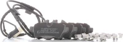 Produktbild von RIDEX Bremsbeläge Satz Hinten für MINI Schrägheck (R56) 402B1338
