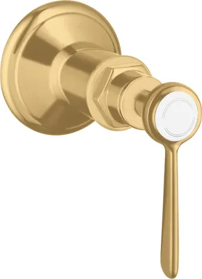 Produktbild von Abstellventil AXOR MONTREUX DN 15/DN 20 UP m HGri brushed gold optic brushed gold optic