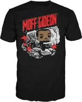 Zdjęcie produktu dla Funko Pop! Tees Star Wars Moff Gideon Glow T-Shirt M