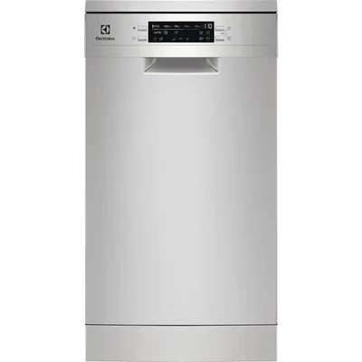 Produktbild von Electrolux ESS43210SX, Freistehend, Single (45 cm breit), Edelstahl, Schwarz, Edelstahl, Tasten, LED