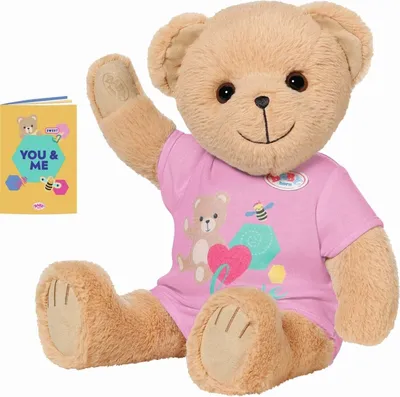 Produktbild von BABY born® Bär pink, Kuscheltier