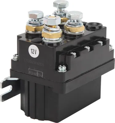 Image de 12V 500A Contrôleur de relais de contacteur magnétique de treuil pour 8000 à 15000lb ATV UTV SUV-remorque-pompe de levage hydraulique
