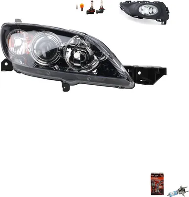 Produktbild von Johns, Scheinwerfer + Osram Night Breaker Laser passend für Mazda 3 BK 10/03-05/09 HB3R BP4K510K0D BP4K510K0E BP4K510K0 BP4K510K0A BP4K510K0B BP4K510K