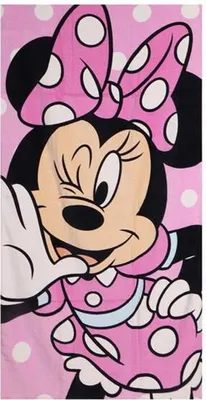 Produktbild von Disney Minnie Strandtuch aus Baumwolle