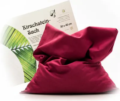 Obrázok produktu pre Weltecke Vankúš s čerešňovými kôstkami Tepelný vankúš 30 x 40 cm Vrecúško s čerešňovými kôstkami