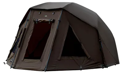 Produktbild von MK - Angelsport - Karpfenzelt Angelschirm Shelter für 1 Person Alu Brolly 10.000 mm Wassersäule Zelt wie Bivvy Zelt Angelzelt - inkl. Gummihammer