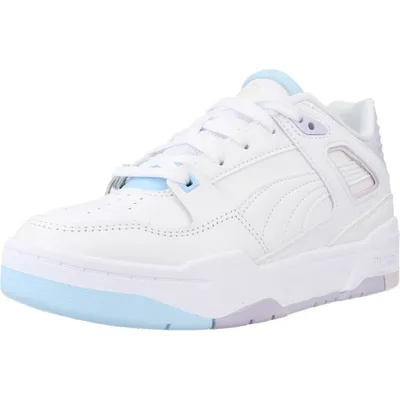 Produktbild von PUMA SLIPSTREAM Damen Low-Top Sneaker in Weiß mit Frühlingslavendel Akzenten