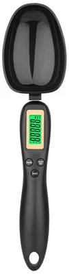 Zdjęcie produktu dla Waga łyżkowa cyfrowa - 500 g - 0,1 g - ABS - Wyświetlacz LCD - Funkcja tary i blokady