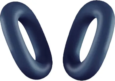 Immagine prodotto di INF Cuscinetti auricolari protettivi in silicone per cuffie AirPods Max Blu