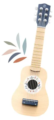 Image de Instrument de musique : guitare en bois pour enfants, Speedy Monkey