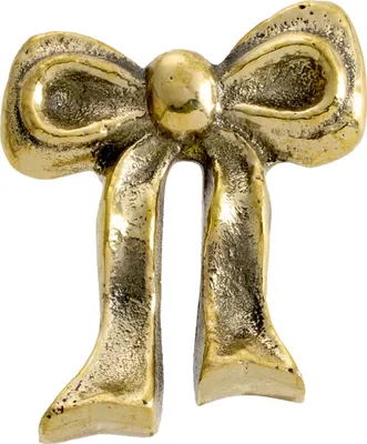 Produktbild von Doing Goods Bowie Bow Knopf - Gold Shiny | Sontige Dekoartikel