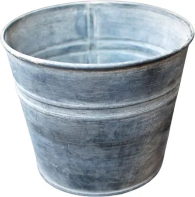 Produktbild von Blumentopf Zink H10cm