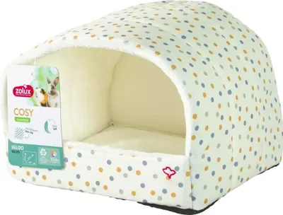 Produktbild von ZOLUX Cozy – weiches Iglu für Kaninchen und Meerschweinchen