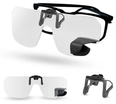 Zdjęcie produktu dla Okulary przeciwsłoneczne Clip-On z lusterkiem