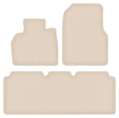Produktbild von Velours-Fußmatten für Renault Espace IV 2002-2014 (Minivan) – 4-tlg, Beige, passgenau – Wielganizator FORTUNA