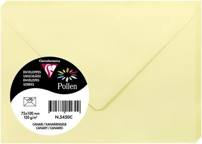 Image de Pack de 20 enveloppes Pollen,
