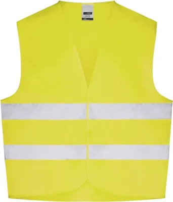Produktbild von Safety Vest fluorescent-yellow, Gr. S-XXL