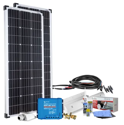 Produktbild von Offgridtec mPremium+ L 200W 12V MPPT Caravan Solaranlage
