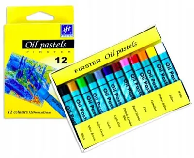 Produktbild von Titanum Klassische Weiche Ölpastelle Zeichenset 12 Farben