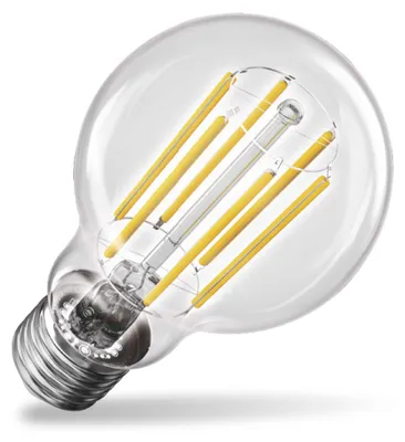 LED žárovka Filament A60 A CLASS / E27 / 7,2 W (100 W) / 1521 lm / teplá bílá