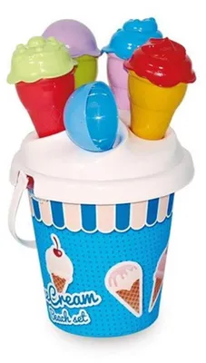 Produktbild von Eimergarnitur Eiscreme 11-tlg., # 16cm