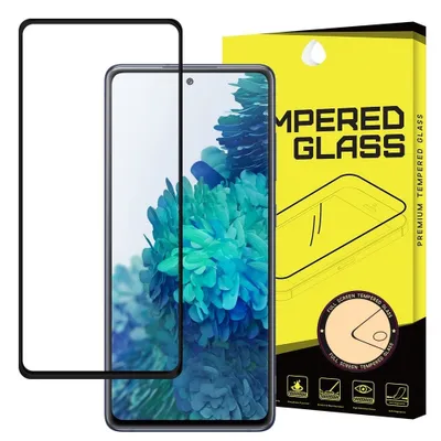Zdjęcie produktu dla Wozinsky super wytrzymałe szkło hartowane Full Glue na cały ekran z ramką Case Friendly Samsung Galaxy S20 FE czarny