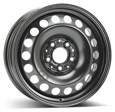 Obrázok produktu pre železné ráfiky ALCAR ACCIAIO 8952 6x16 5x112 ET 36.5 BLACK