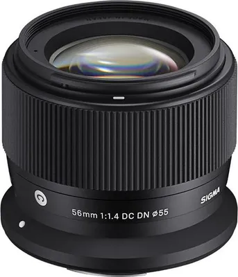 Zdjęcie produktu dla SIGMA 56mm f/1.4 DC DN Contemporary obiektyw kompatybilny z Canon RF-S